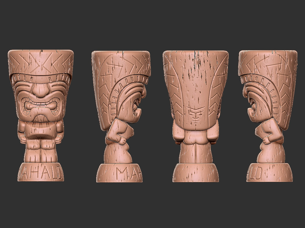 Mahalo Tiki Ku Statue - Pre-order