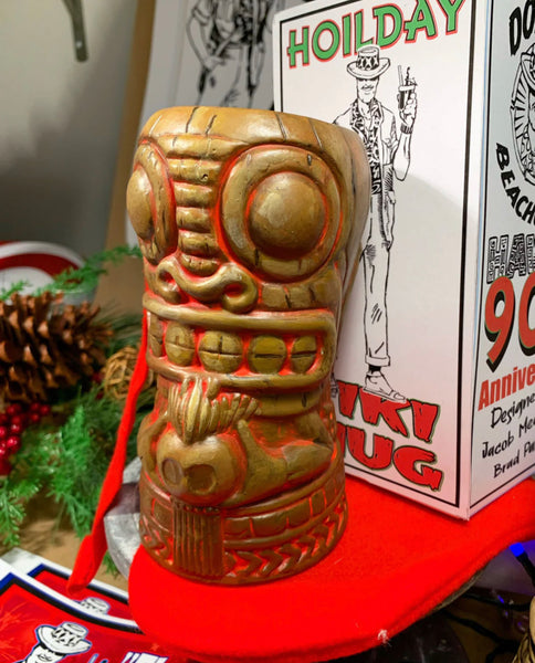 Limited Edition Don The Beachcomber Hawaii Tiki Mug - 90th Anniversary - Preorder - HOLIDAY EDITION!