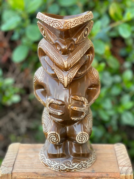 Teko Teko Maori Tiki Mug by Crazy Al Evans and Tiki Farm