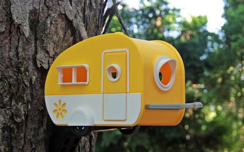 Vintage Trailer Camper BirdHouse