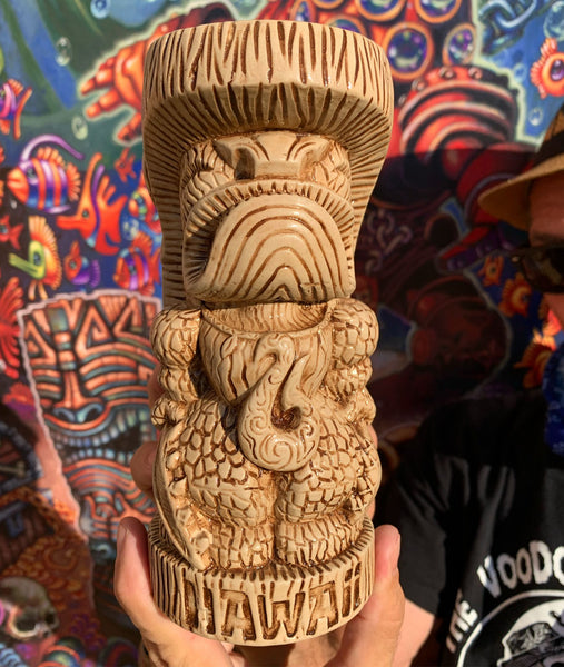 Open Edition Hawaii Tiki Mug by Brad Tiki Shark Parker