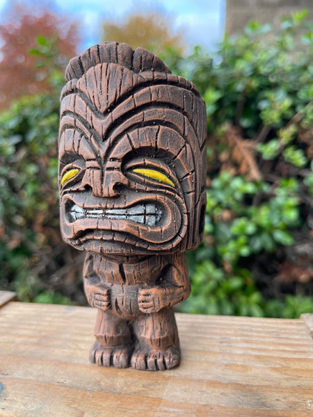 Mahalo Tiki Statue Designed by Mike Nemo Mendez