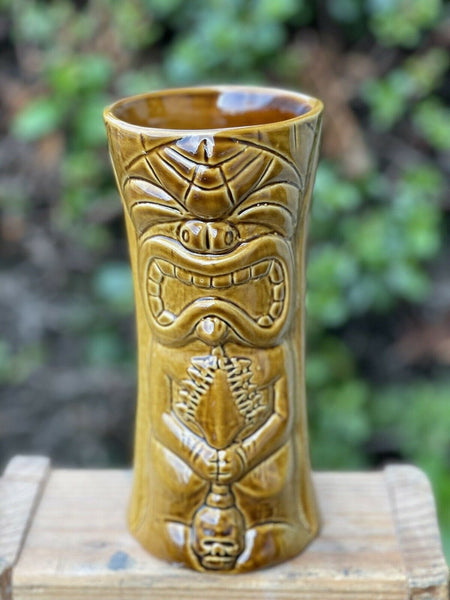 Brown Ku Kaili Moku Tiki Mug by Tiki Farm