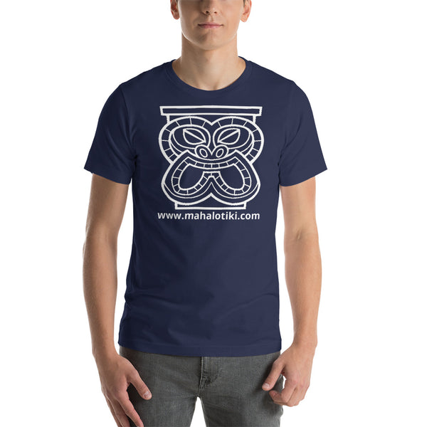 Mahalo Tiki Mug Short-Sleeve Unisex T-Shirt